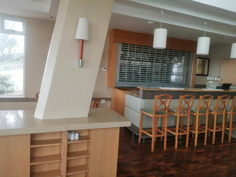 The hotel bar and lounge